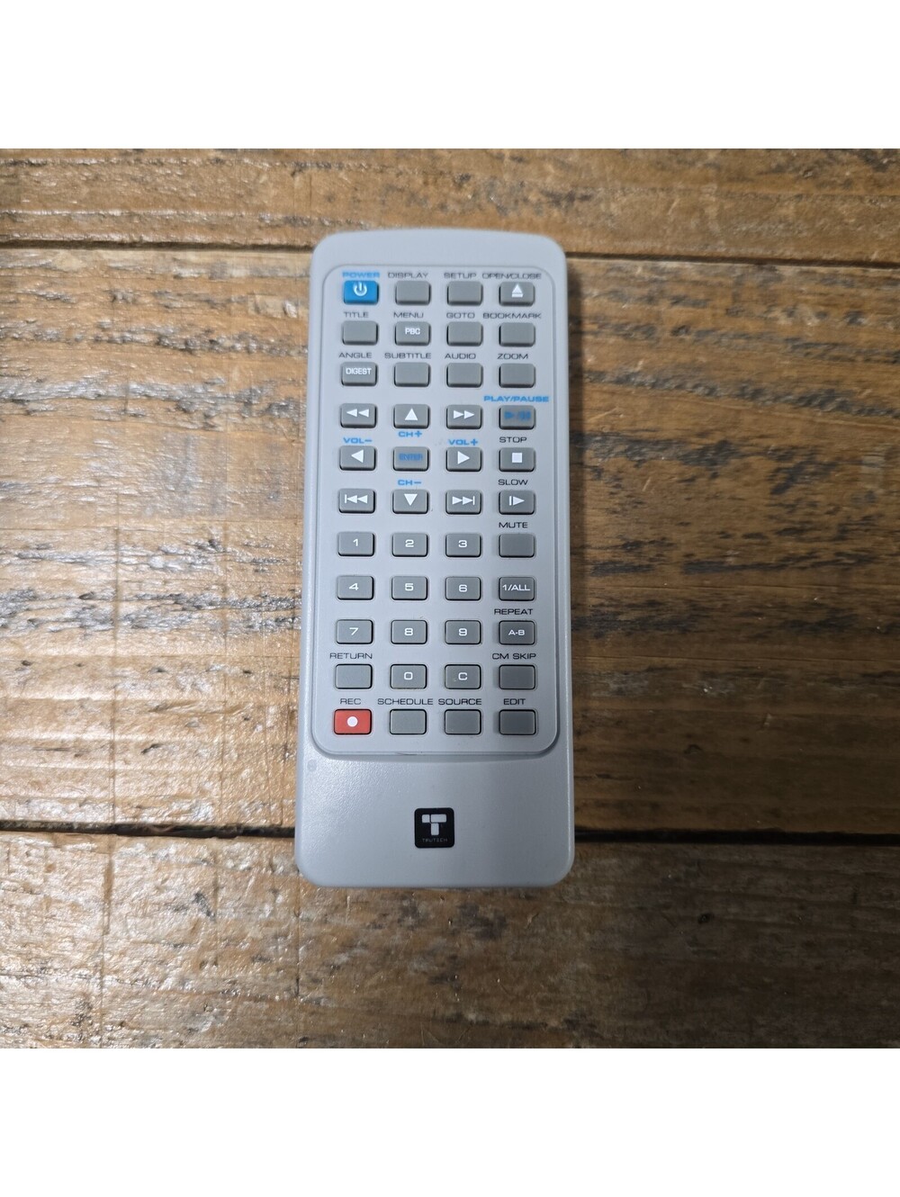 Trutech TT320 Original DVD Player Gray Remote Control For TT320